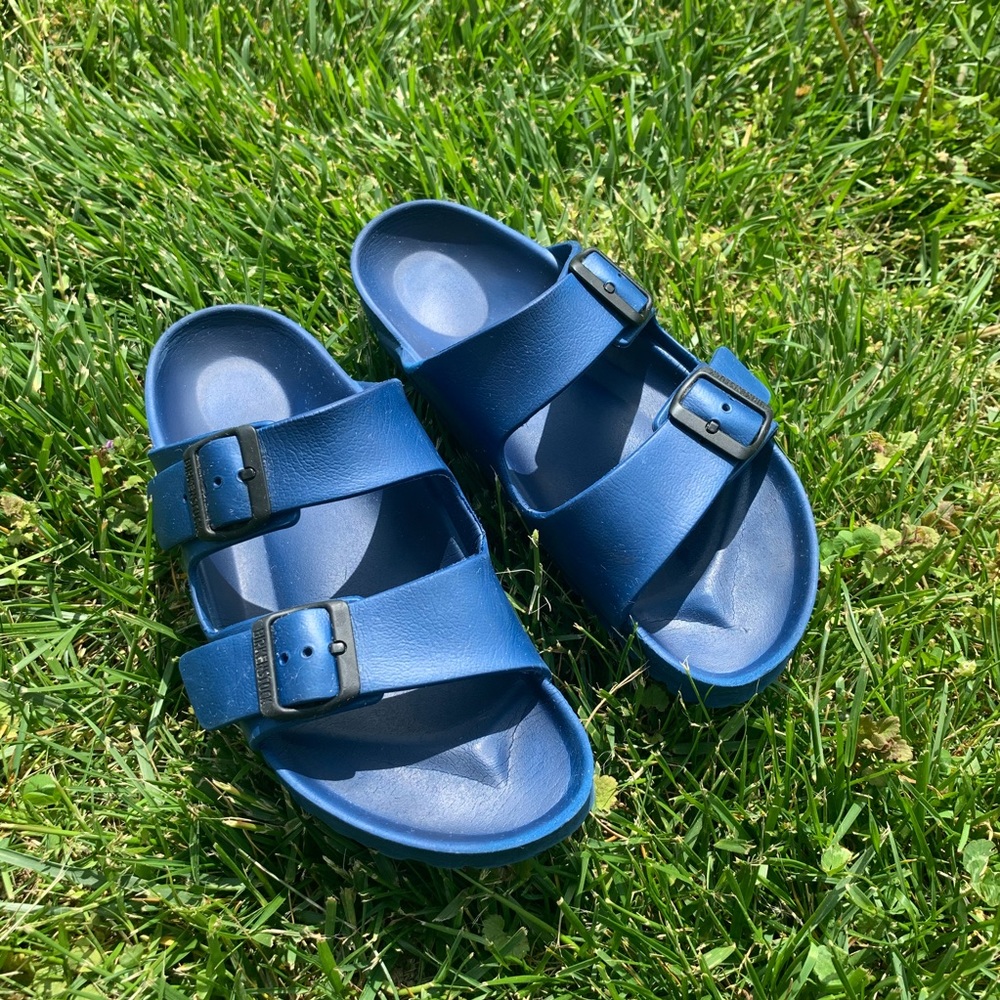 Blue Birkenstock Arizona EVA